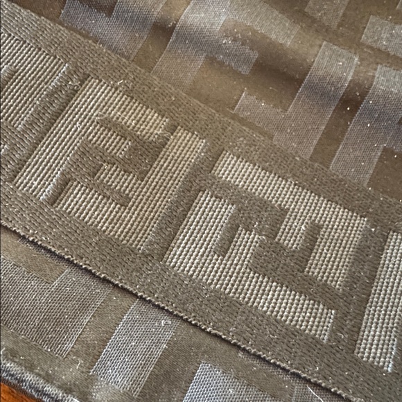 Fendi Black Zucca Nylon Handbag - Picture 6 of 8